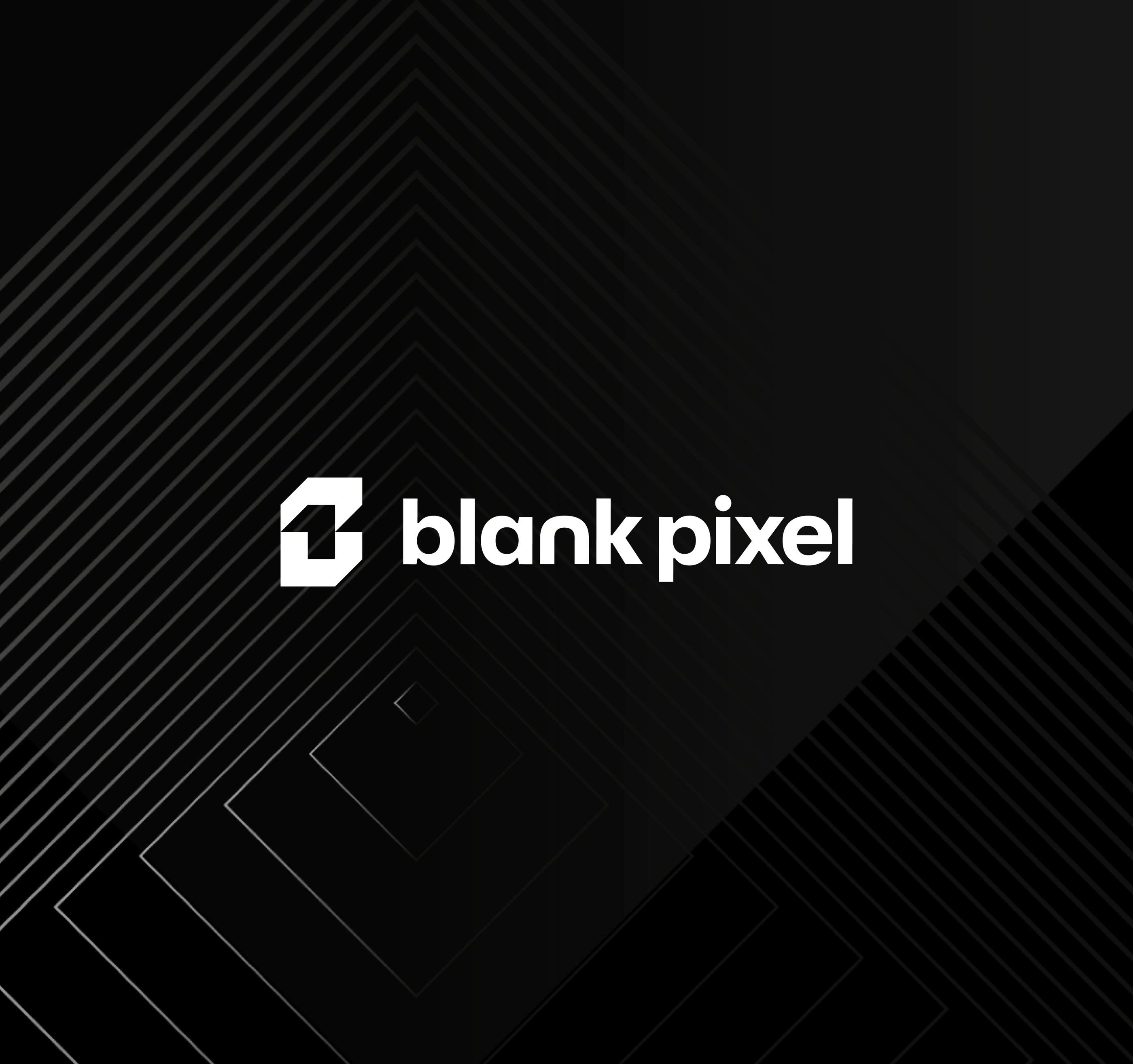 Blank Pixel Brand Identity, Logo Design