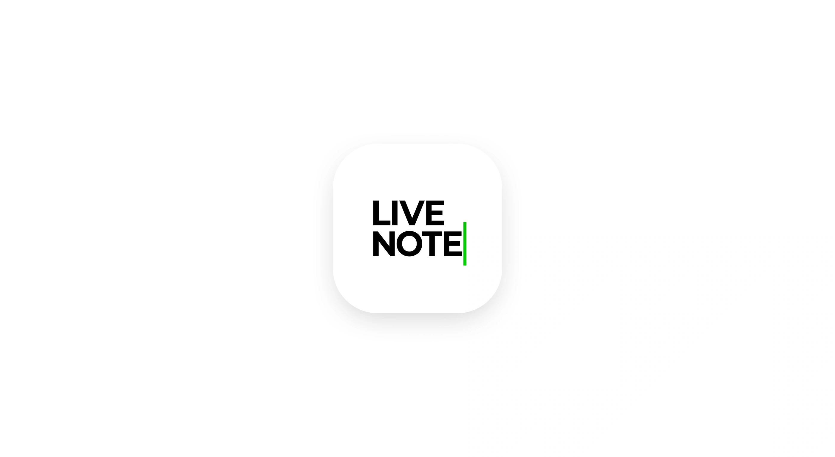 LiveNote Logo Design, App Icon Design